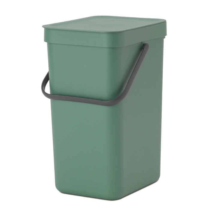 Brabantia Sort & Go Fir Green Recycling Bin - 12L Size