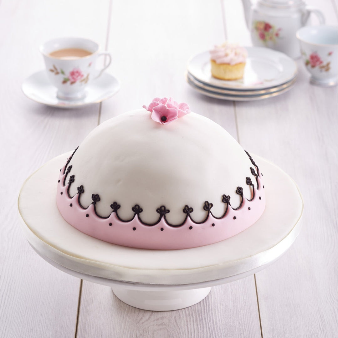 MasterClass Silver Anodised Hemisphere Cake Pan - 15cm