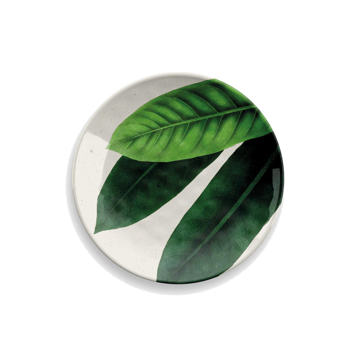 Amazon Floral Palm Melamine Side Plates