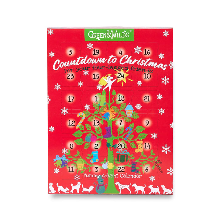 Green & Wilds Eco Dog Treats - Countdown to Christmas Advent Calendar