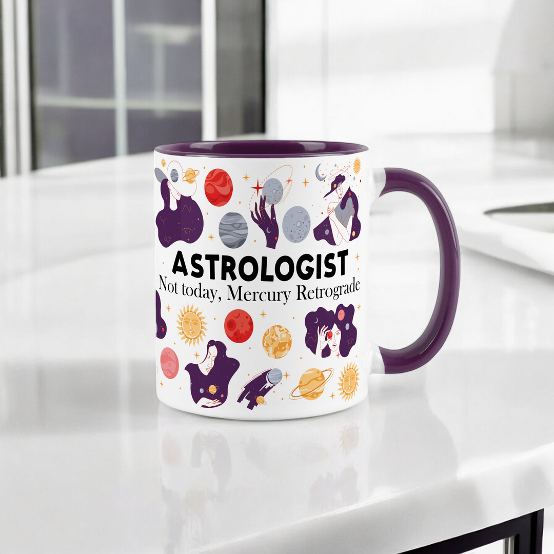 Purely Home Astrologist Ceramic Mug