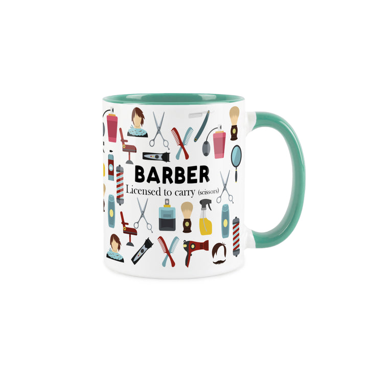 Purely Home Barber Ceramic Mug