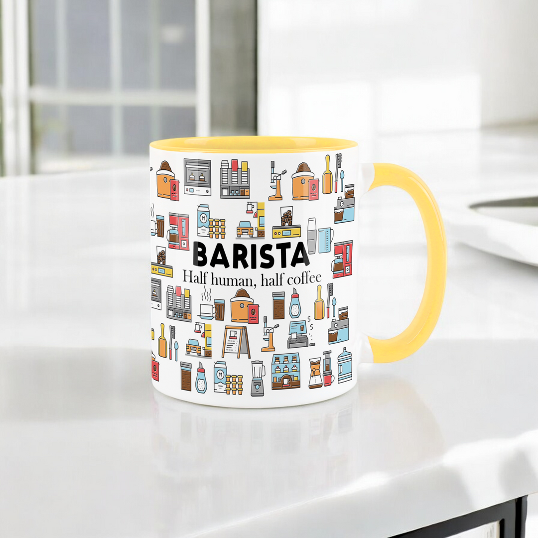 Purely Home Barista Ceramic Mug