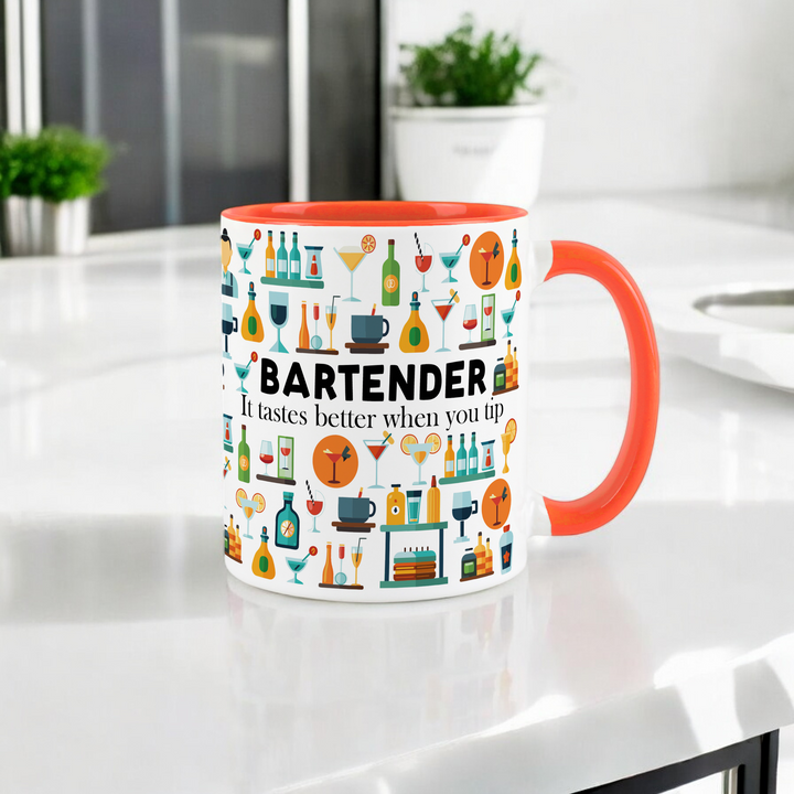 Purely Home Bartender Ceramic Mug