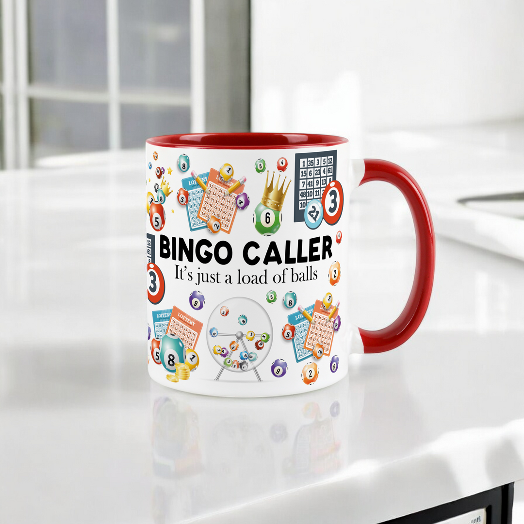 Purely Home Bingo Caller Ceramic Mug