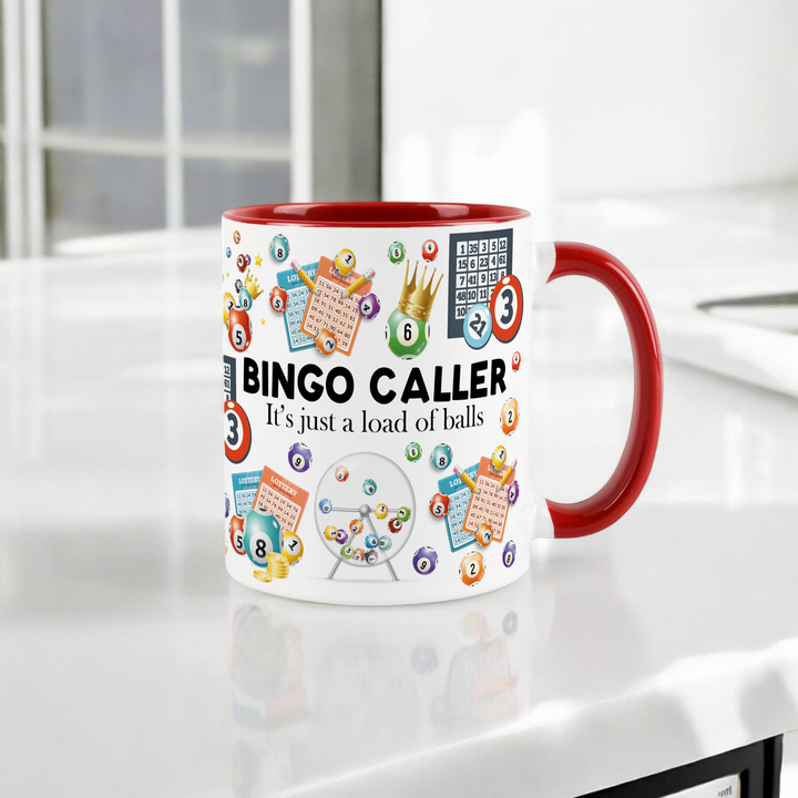 Purely Home Bingo Caller Ceramic Mug