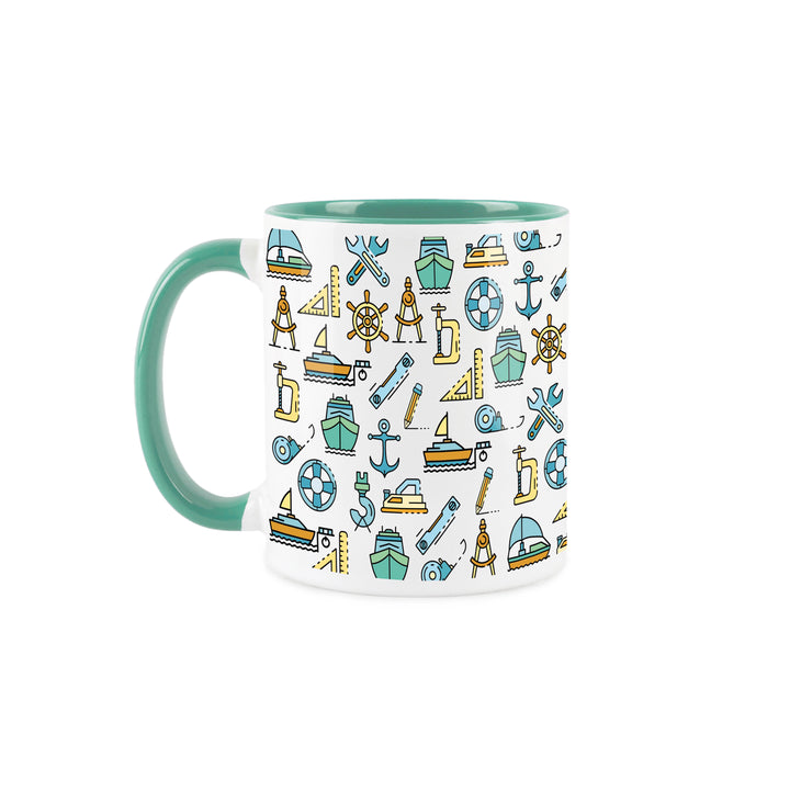 Purely Home Boat Builder Ceramic Mug