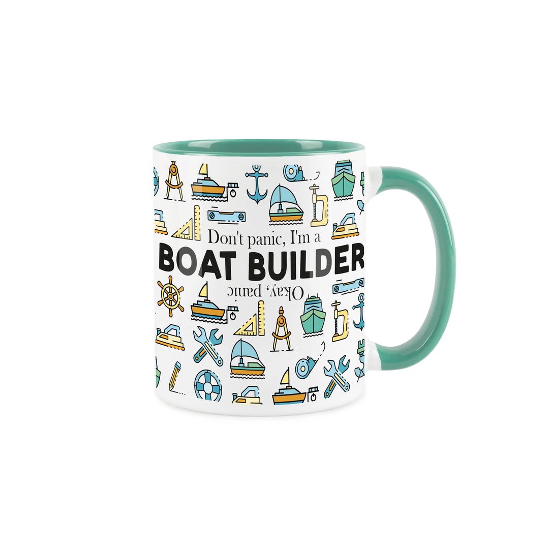 Purely Home Boat Builder Ceramic Mug