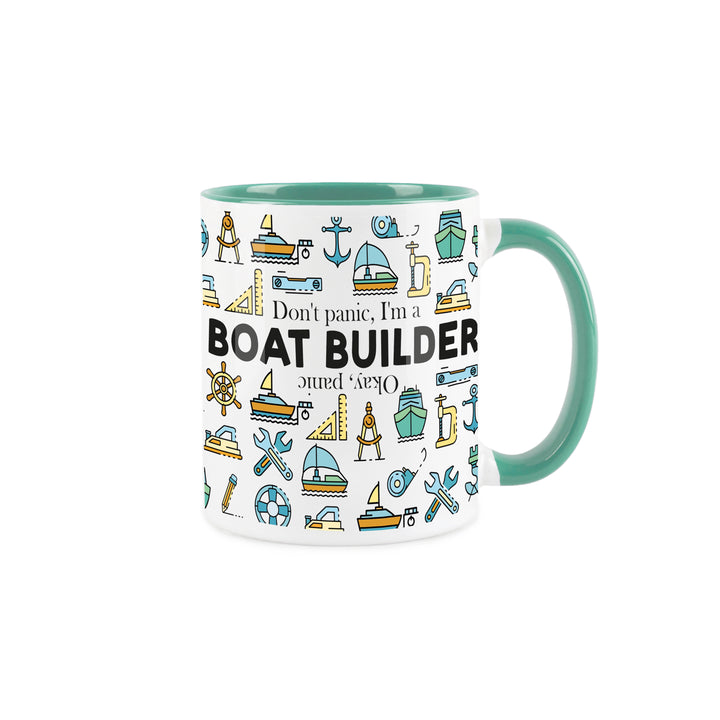 Purely Home Boat Builder Ceramic Mug
