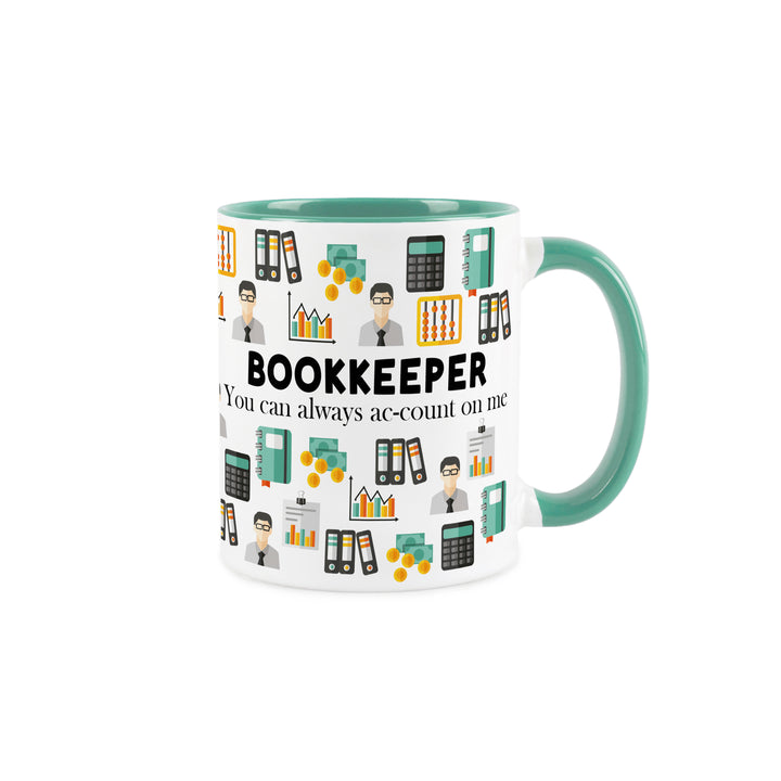 Purely Home Bookkeeper Ceramic Mug