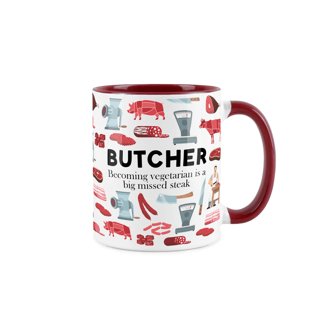 Purely Home Butcher Ceramic Mug