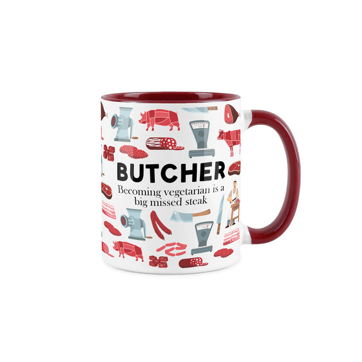 Purely Home Butcher Ceramic Mug