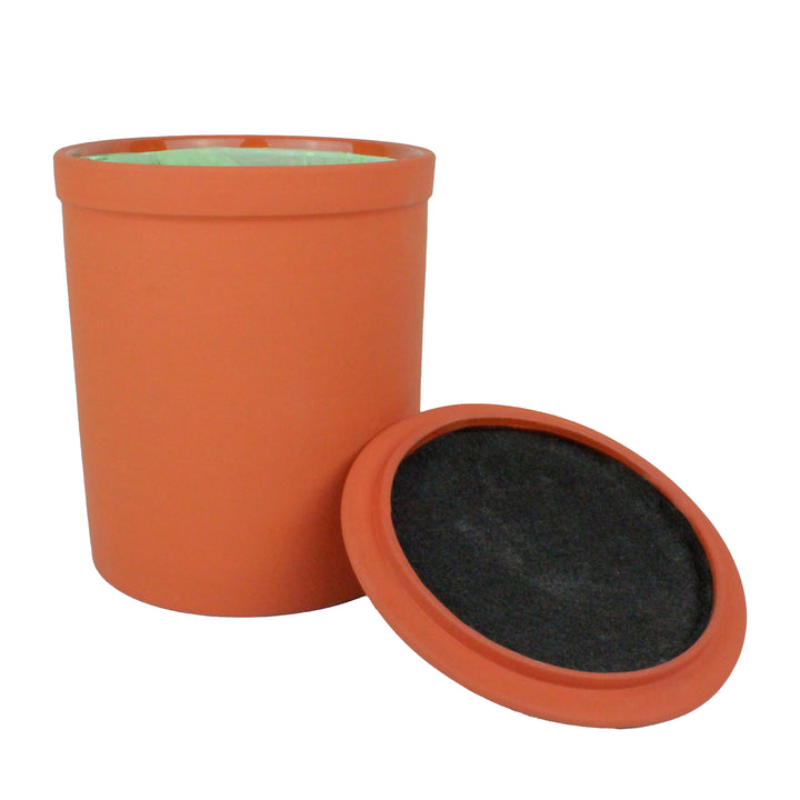 Chetnole Full Terracotta Compost Caddy