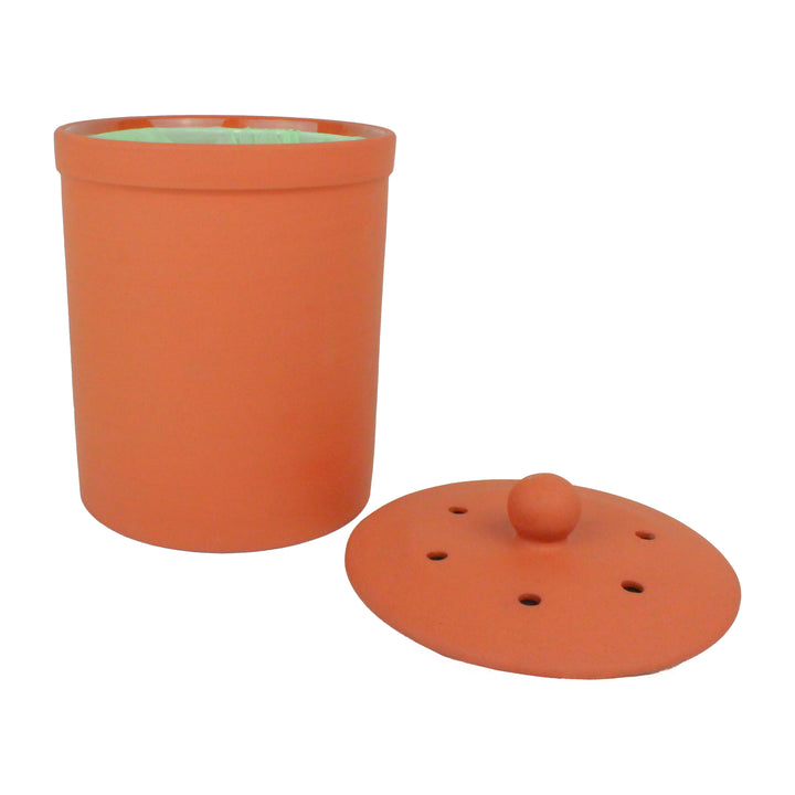 Chetnole Full Terracotta Compost Caddy
