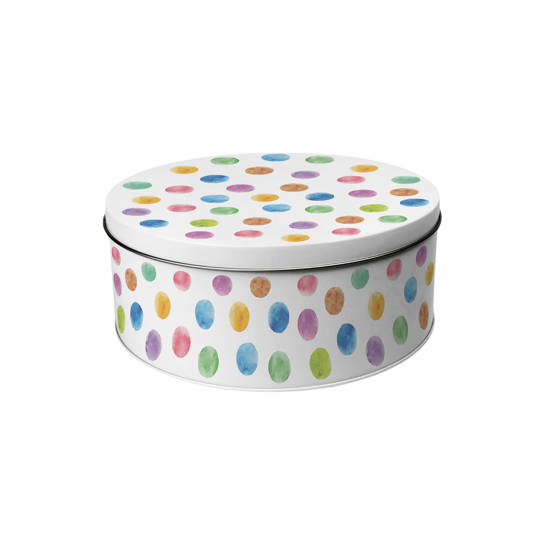 Purely Home Multicoloured Polka Dots Round Cake Tins