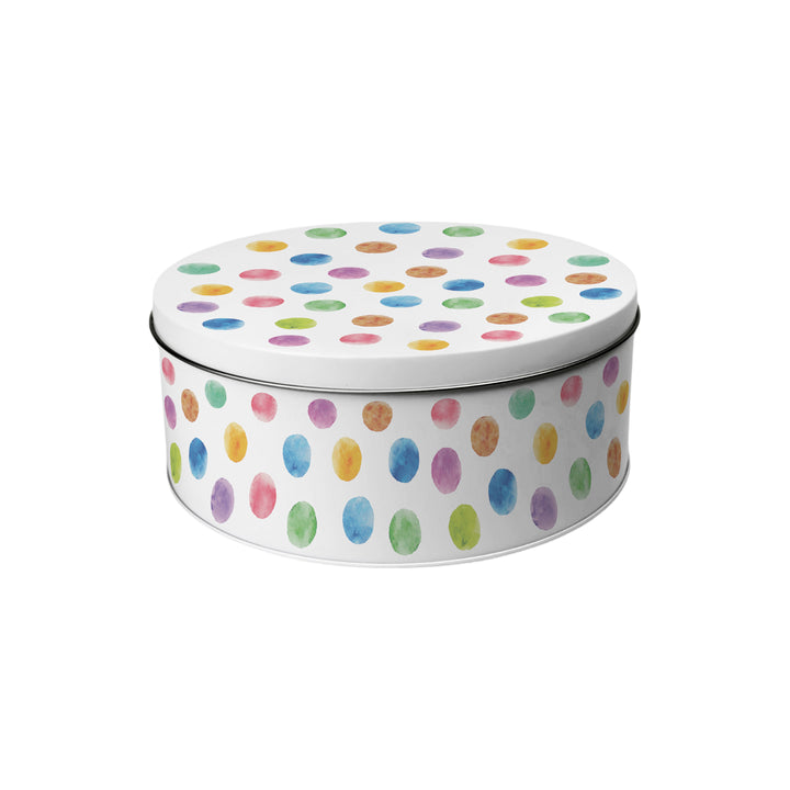 Purely Home Multicoloured Polka Dots Round Cake Tins