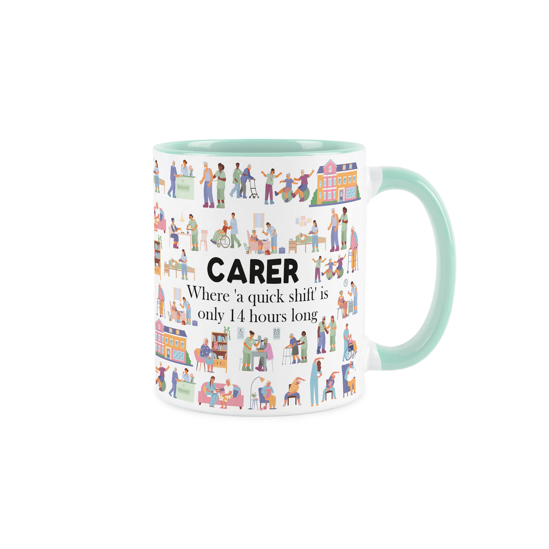 Purely Home Carer Ceramic Mug