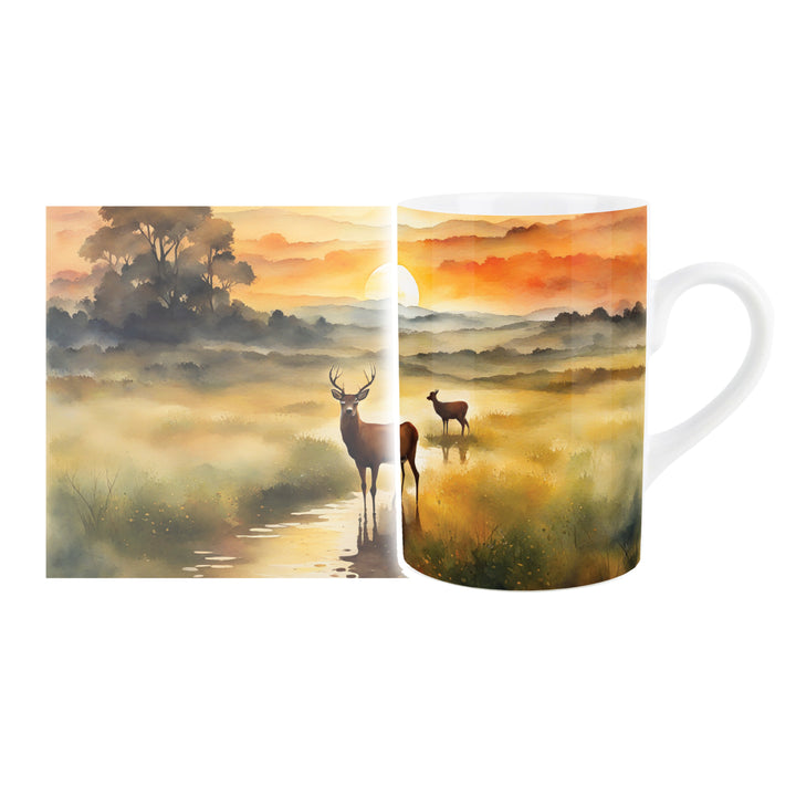 Purely Home British Wildlife Ceramic Mugs - Animals