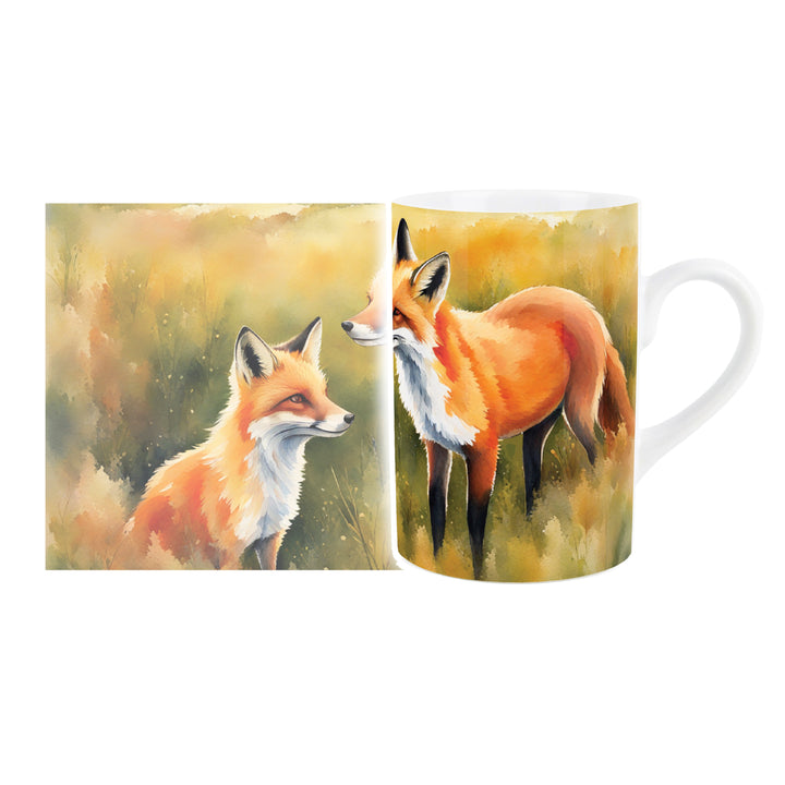 Purely Home British Wildlife Ceramic Mugs - Animals