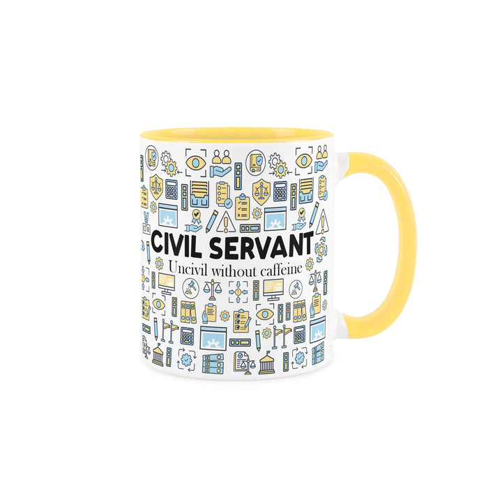 Purely Home Civil Servant Ceramic Mug