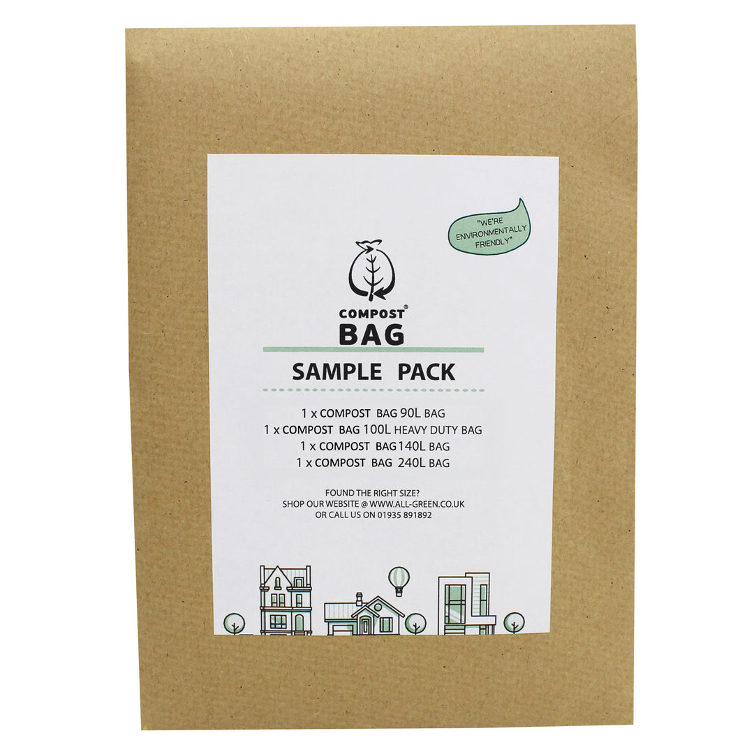 Sample Compostable Bag Pack - Compost Bag 90L, 100L, 140L, 240L