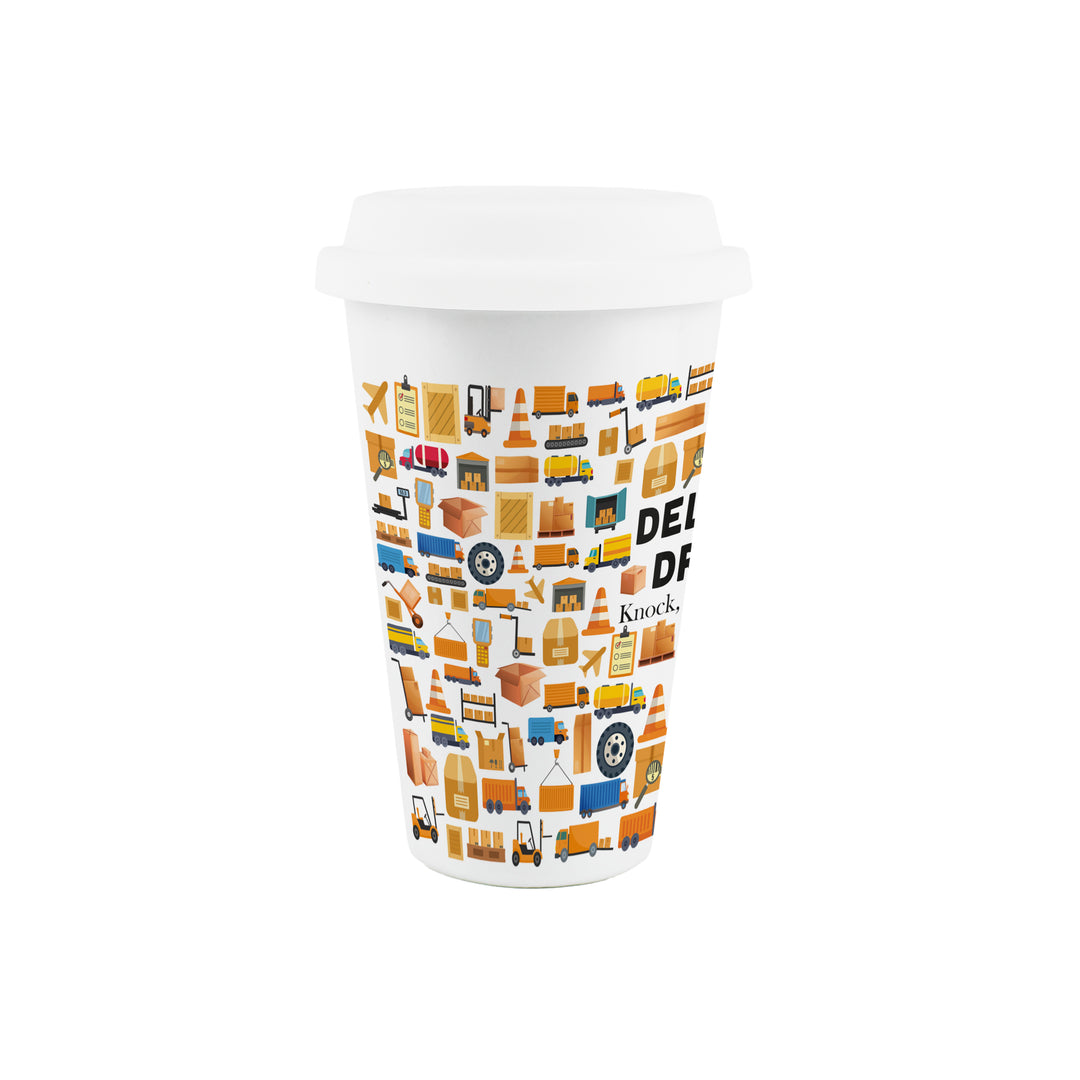 Purely Home Delivery Driver Ceramic Travel Mug
