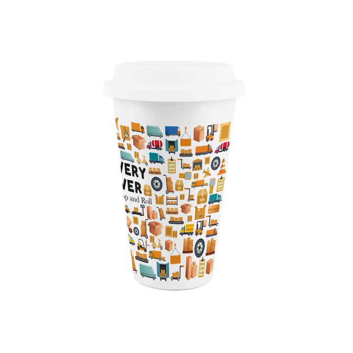 Purely Home Delivery Driver Ceramic Travel Mug