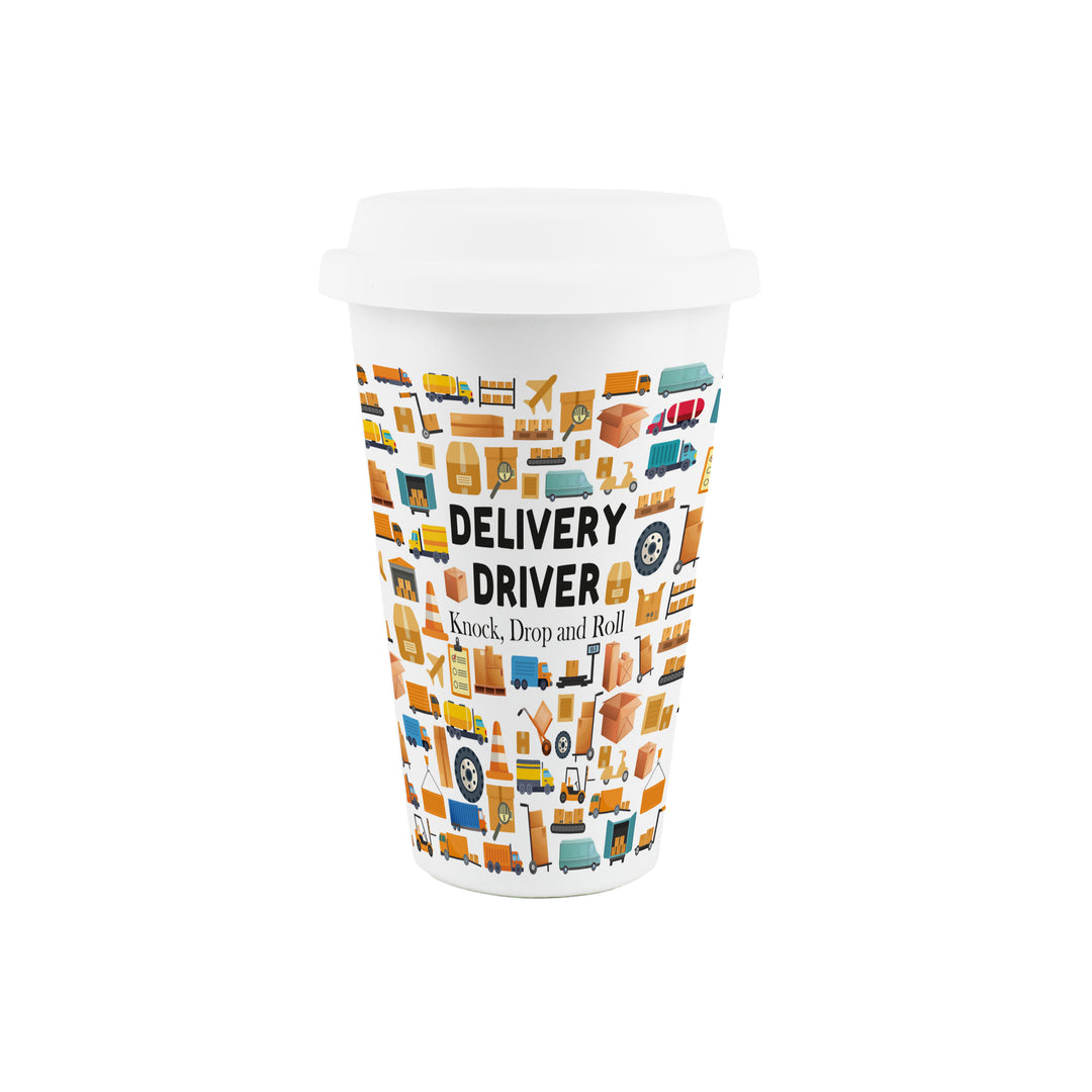 Purely Home Delivery Driver Ceramic Travel Mug