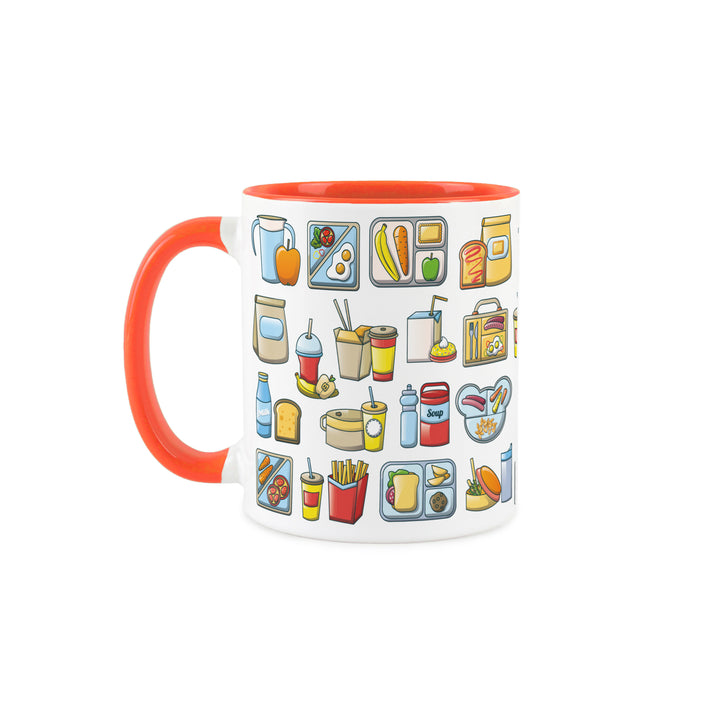 Purely Home Dinner Lady Ceramic Mug