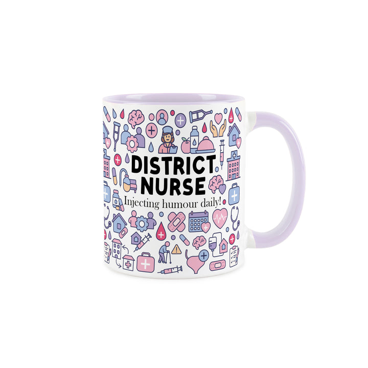 Purely Home District Nurse Ceramic Mug