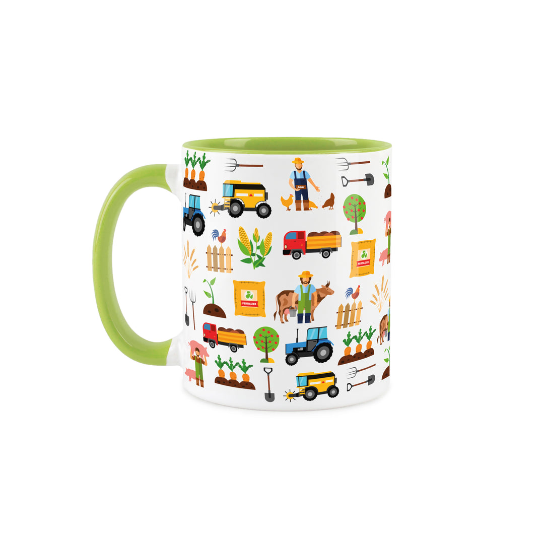 Purely Home Farmer Ceramic Mug