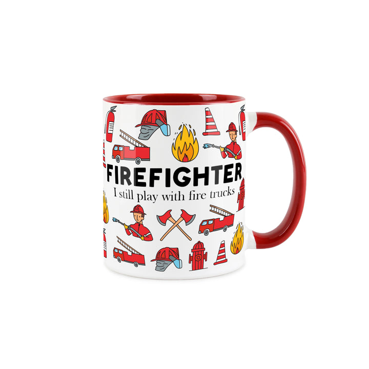Purely Home Firefighter Ceramic Mug
