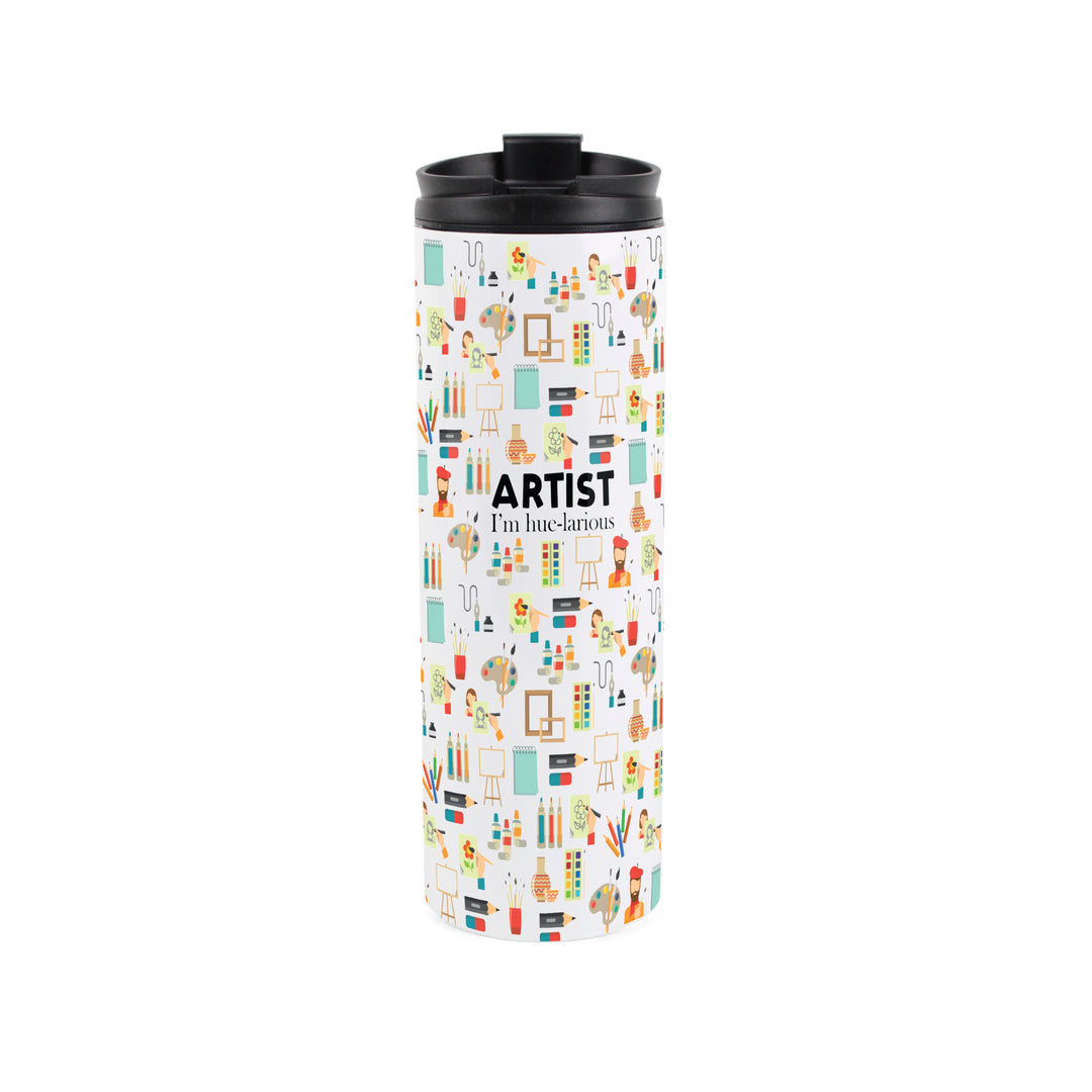 Purely Home Artist Travel Flask