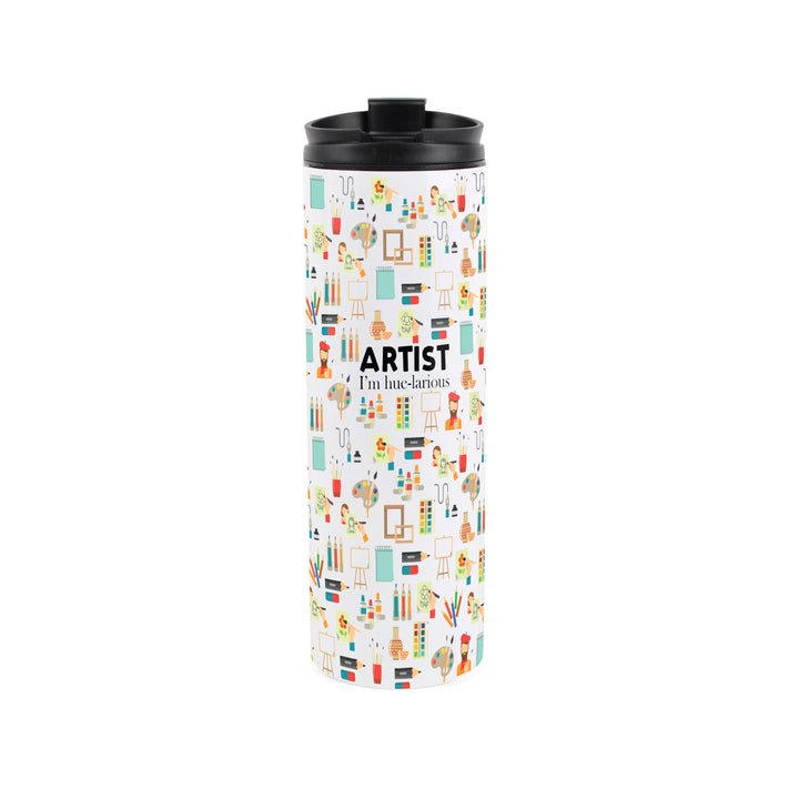 Purely Home Artist Travel Flask