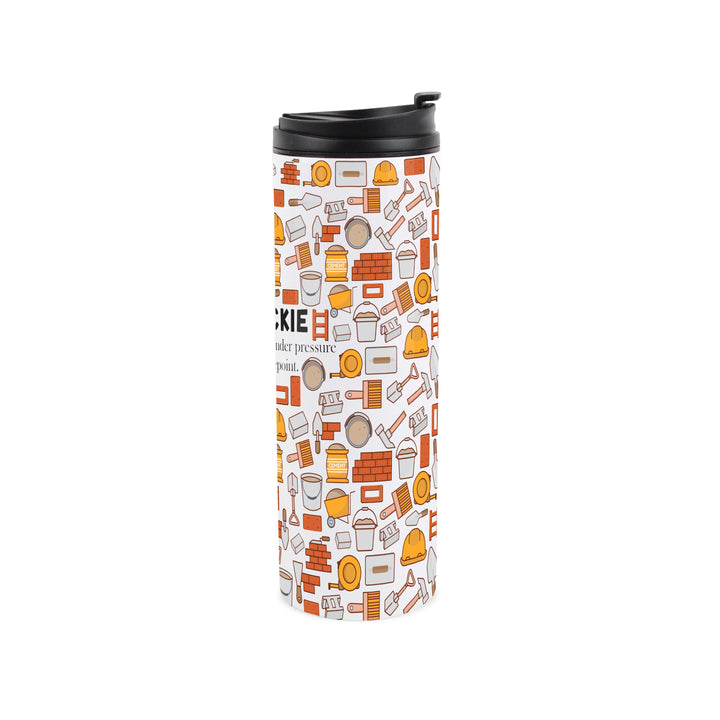 Purely Home Brickie Travel Flask