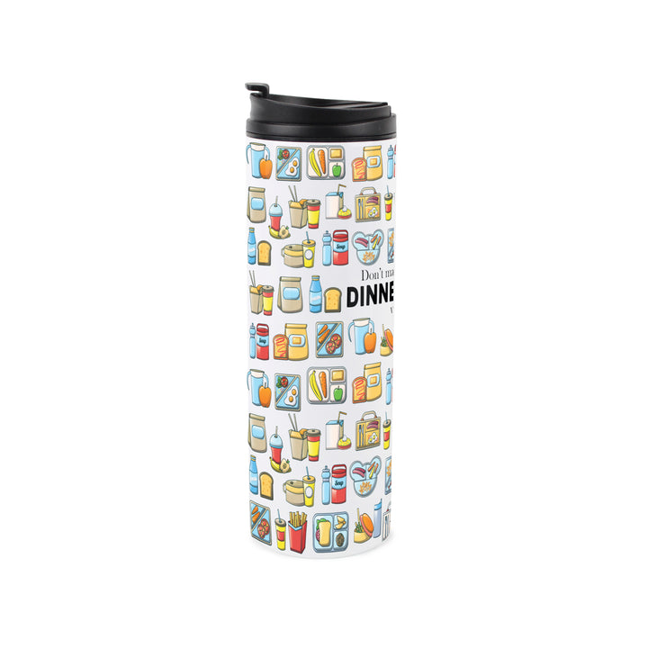 Purely Home Dinner Lady Travel Flask