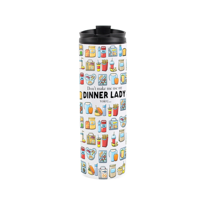 Purely Home Dinner Lady Travel Flask
