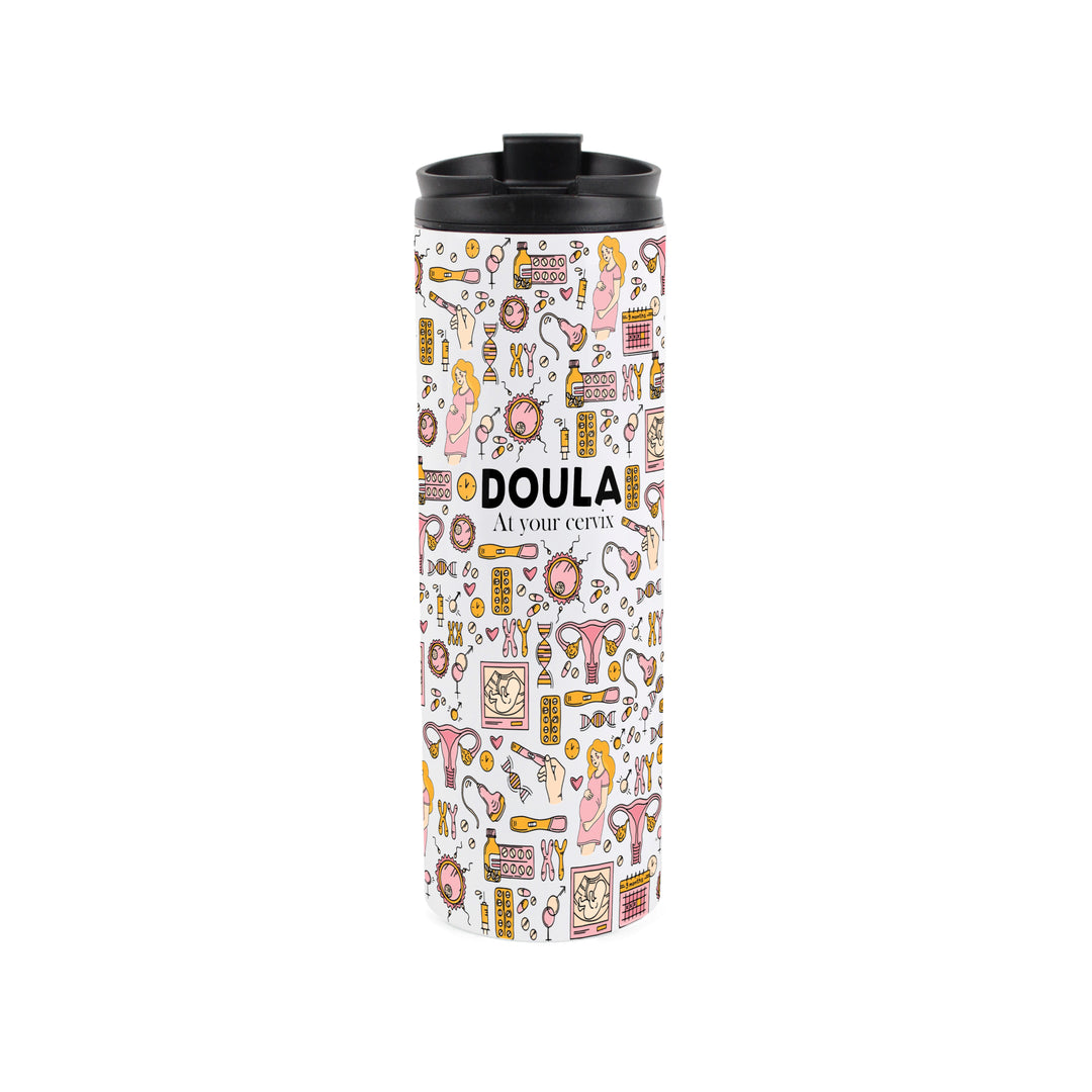 Purely Home Doula Travel Flask