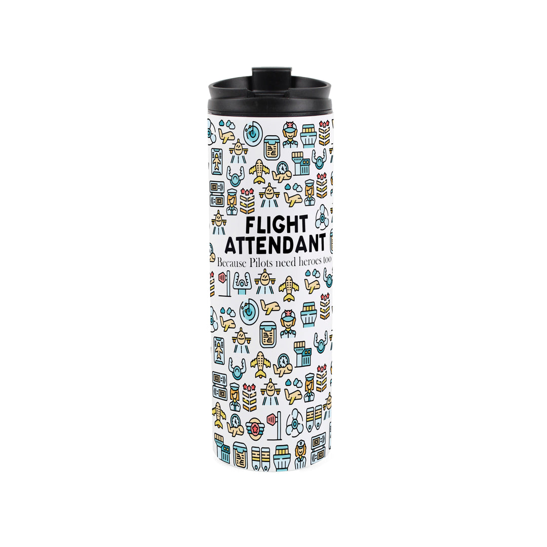 Purely Home Flight Attendant Travel Flask