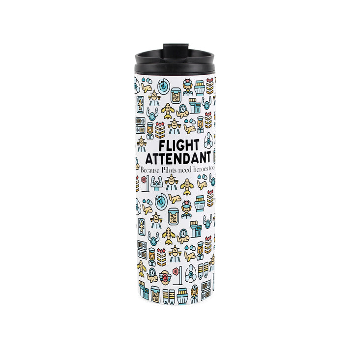 Purely Home Flight Attendant Travel Flask