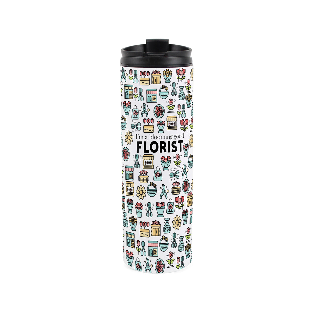 Purely Home Florist Travel Flask