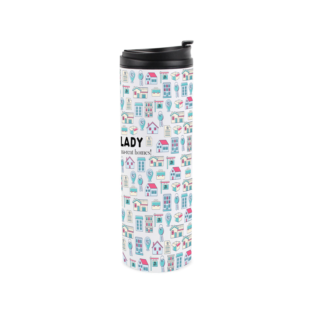 Purely Home Landlady Travel Flask