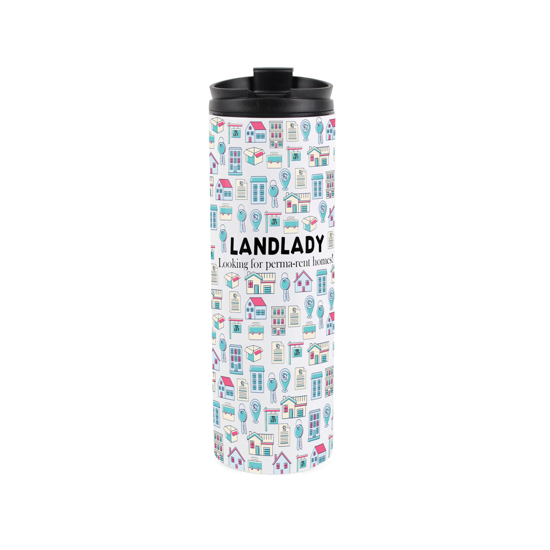 Purely Home Landlady Travel Flask
