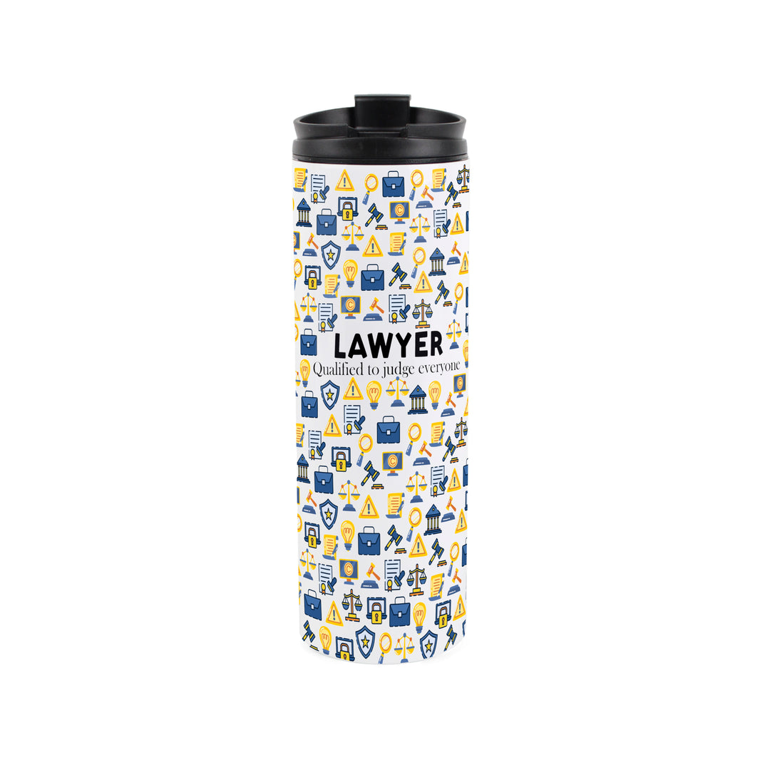 Purely Home Lawyer Travel Flask