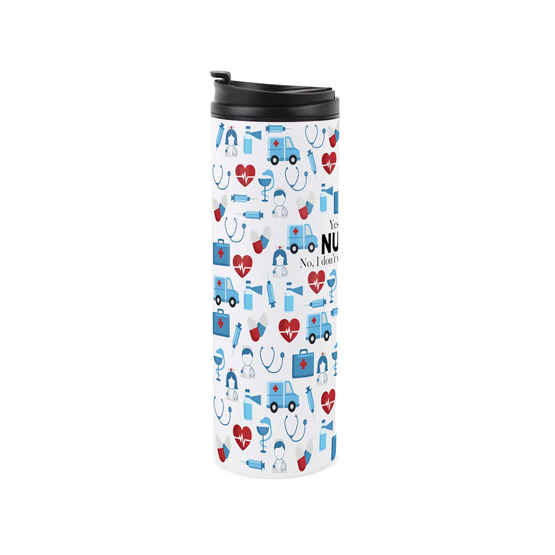Purely Home Nurse Travel Flask