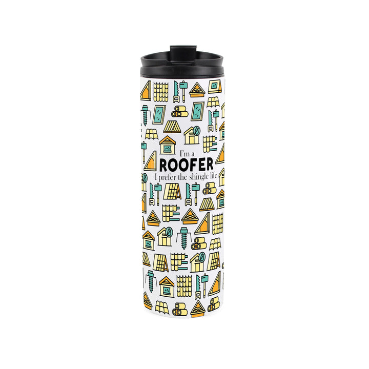 Purely Home Roofer Travel Flask