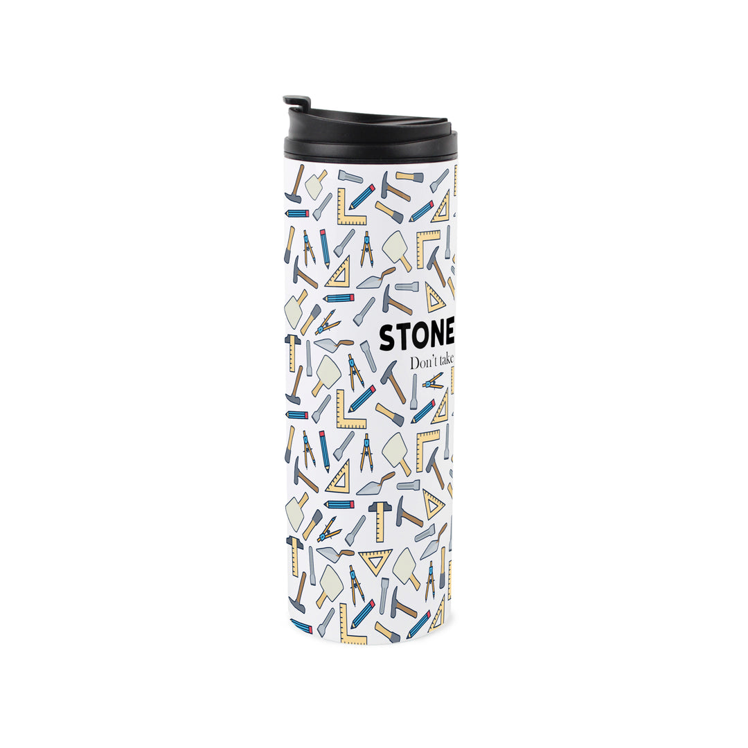 Purely Home Stonemason Travel Flask