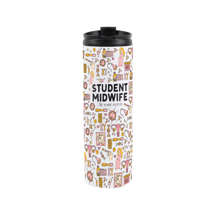 Purely Home Student Midwife Travel Flask