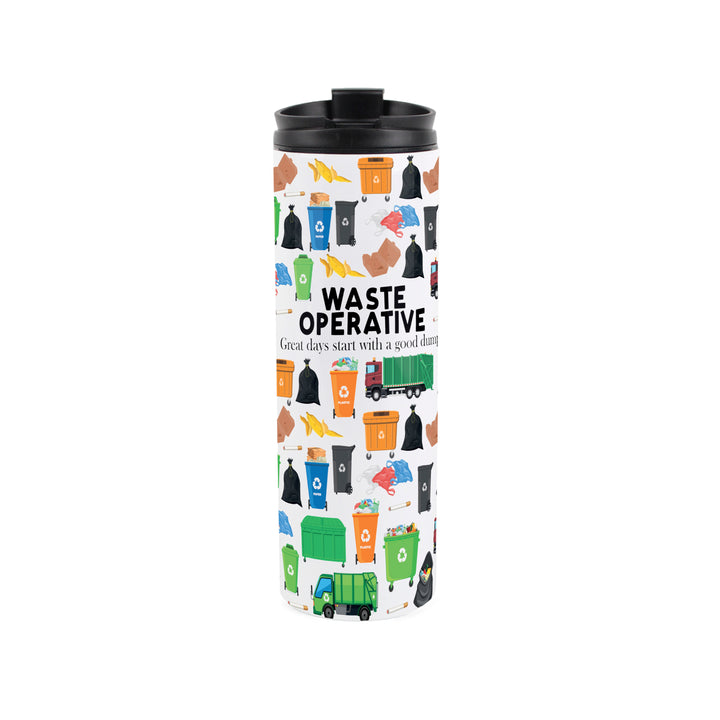 Purely Home Waste Operative Travel Flask