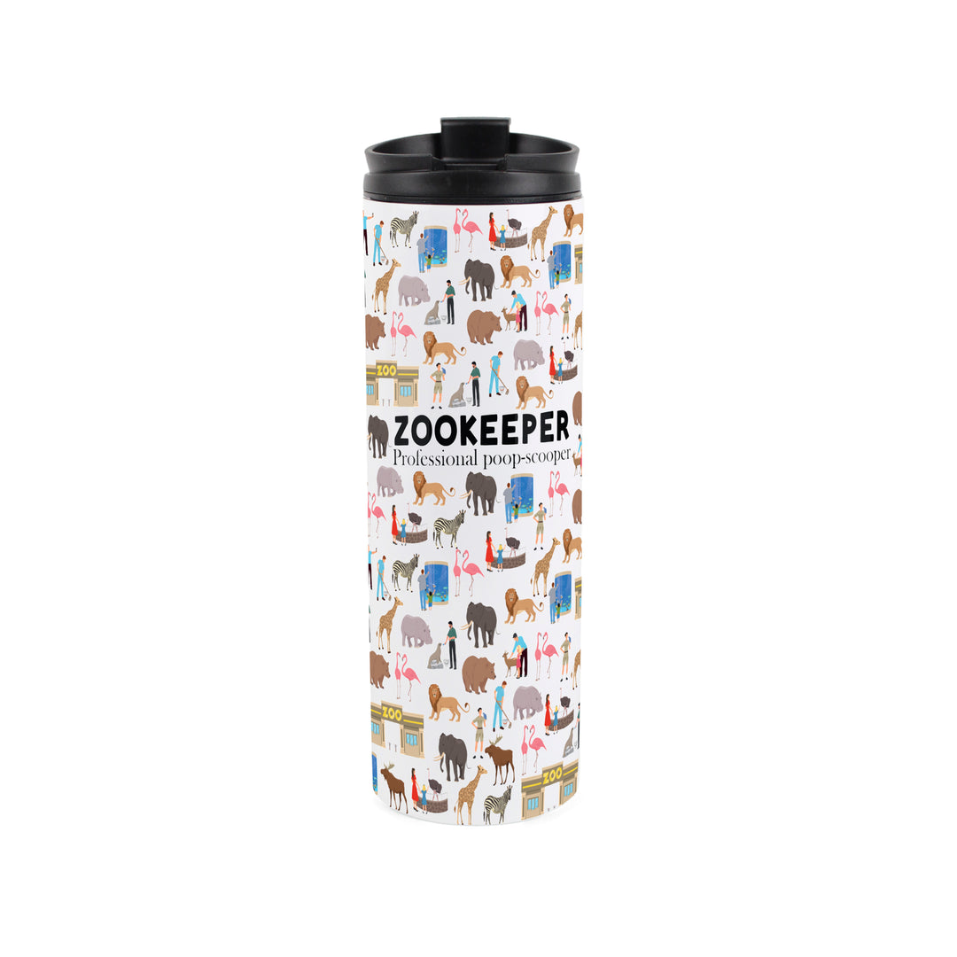 Purely Home Zookeeper Travel Flask
